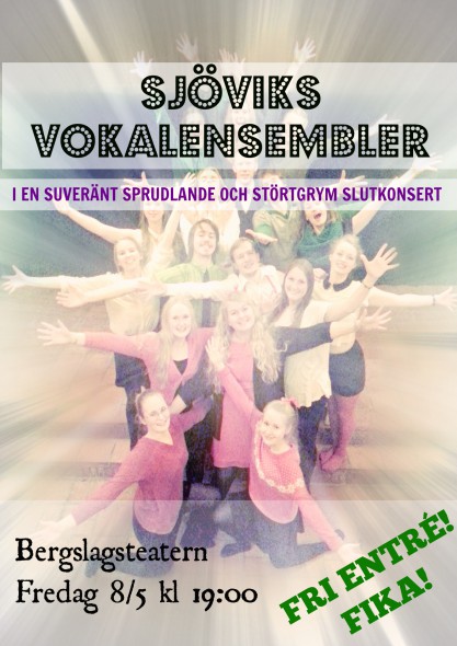 Vokalensemblernas slutkonsert 2015